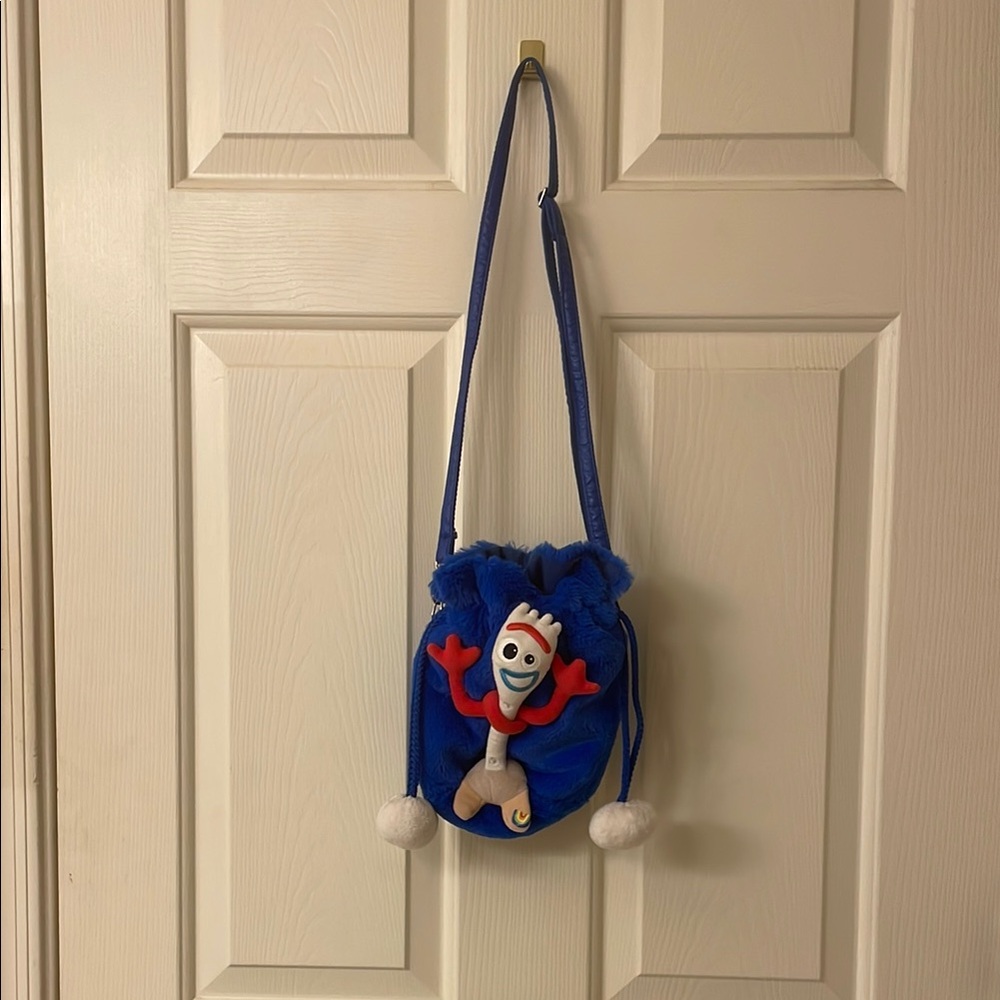Adorable Forky Toy Story Faux Fur Bag